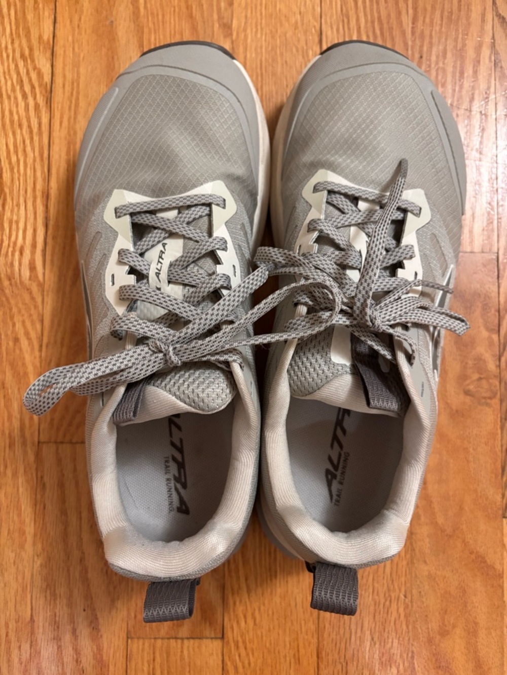 Altra Light Gray Women’s Lone Peak Trail Running Shoes